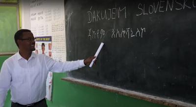 Školy v Etiópii ďakujú za pomoc členovi Ambrely - Nadácii Integra